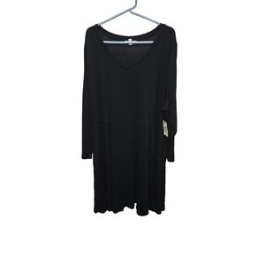 Woman's 3X Swing Dress Terra Sky Brand NWT